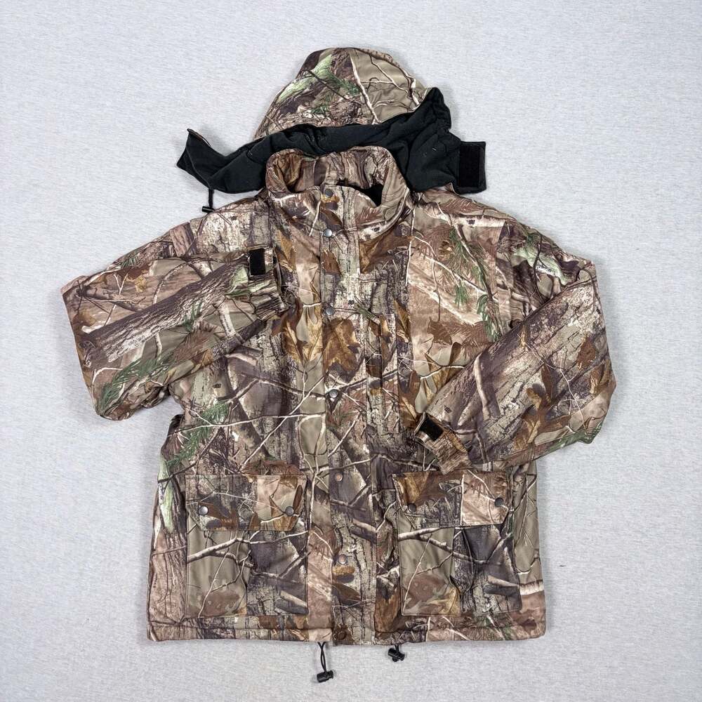 Herter's Realtree AP Camouflage Insulated Hunting Jacket Size Large